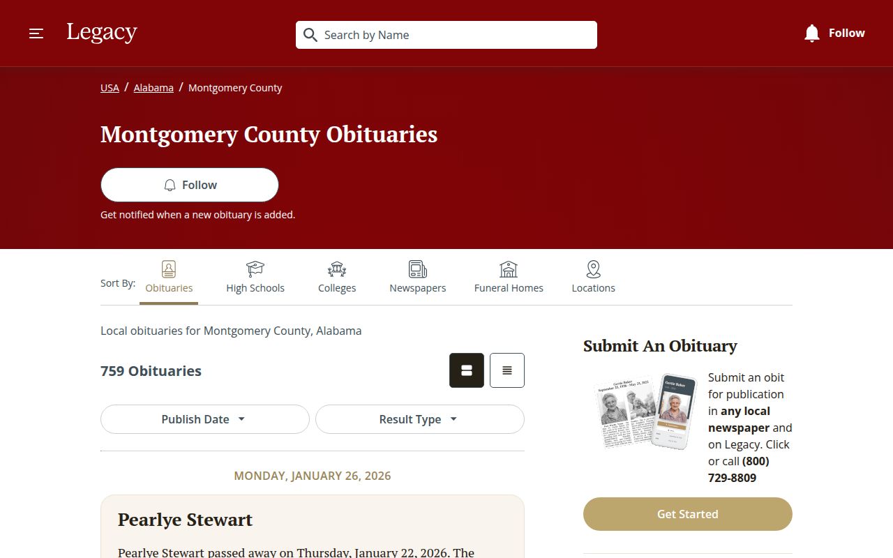 Montgomery County Alabama courthouse